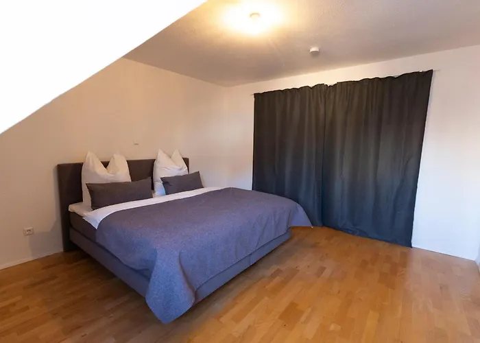 דירה Seerose - W14, Zentral In Bahnhofsnaehe, Kueche, 3 Schlafzimmer אולם