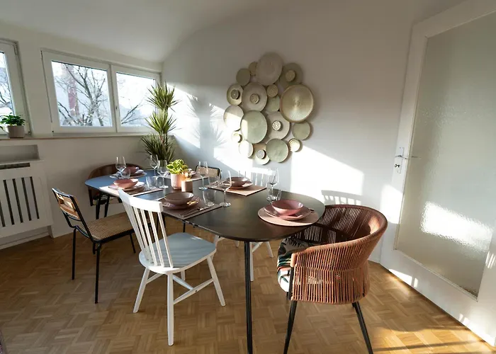 Seerose - W14, Zentral In Bahnhofsnaehe, Kueche, 3 Schlafzimmer * אולם